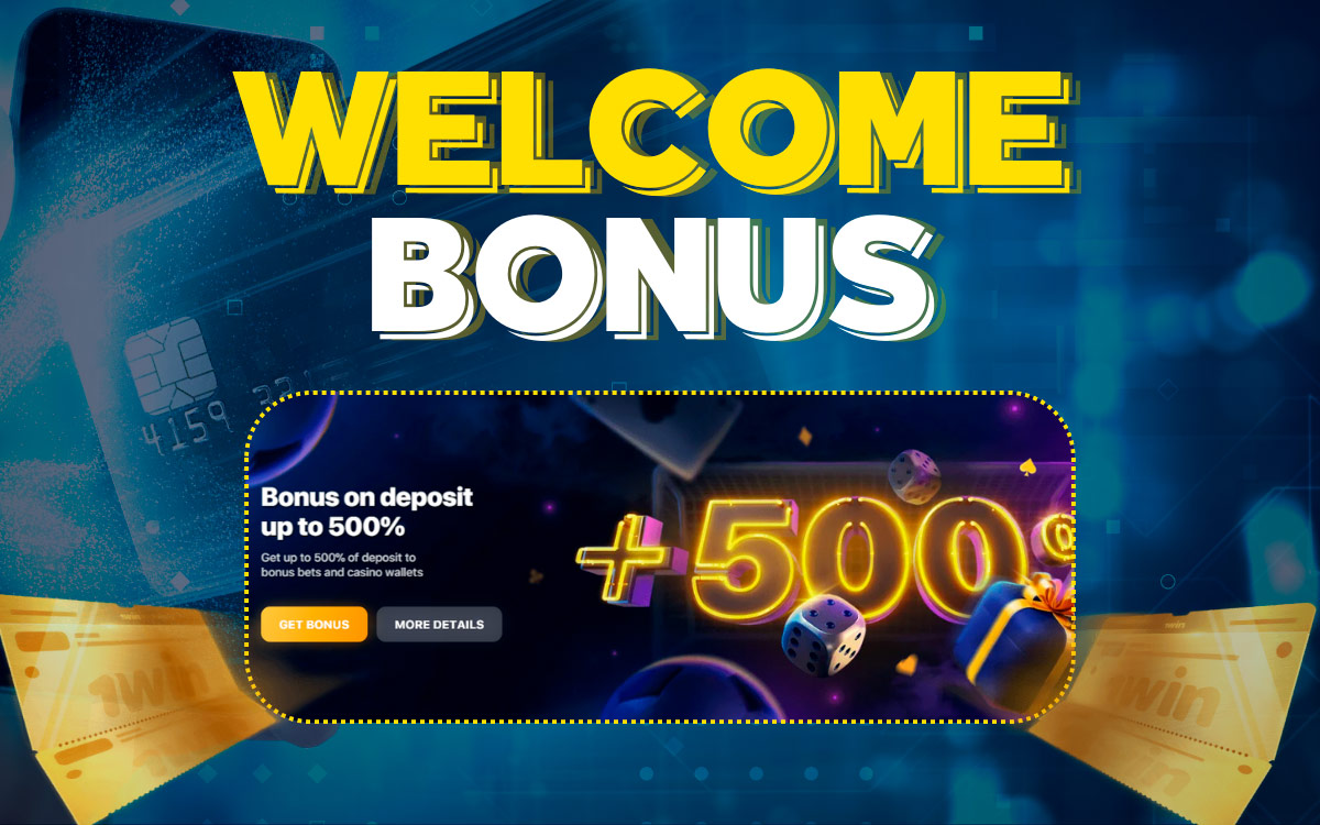 1Win welcome bonus for new players